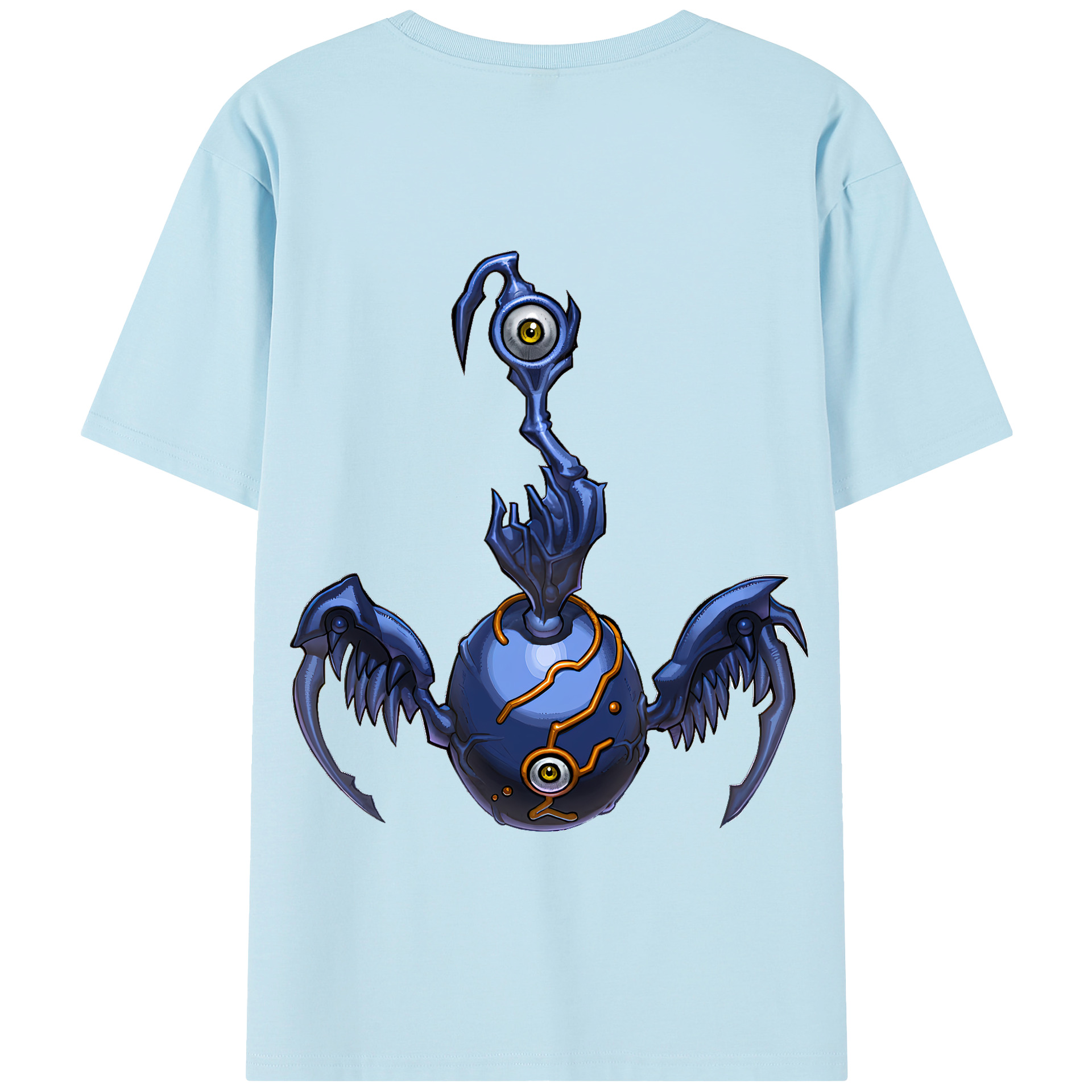 （画像用） 遊☆戯☆王 Yu-Gi-Oh! 綿100％半袖Tシャツ（背面プリント）